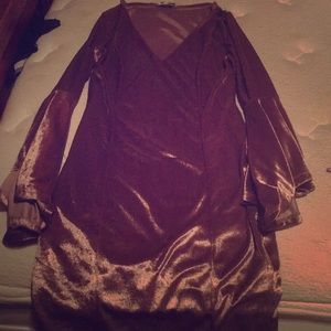 Beautiful taupe bodycon dress